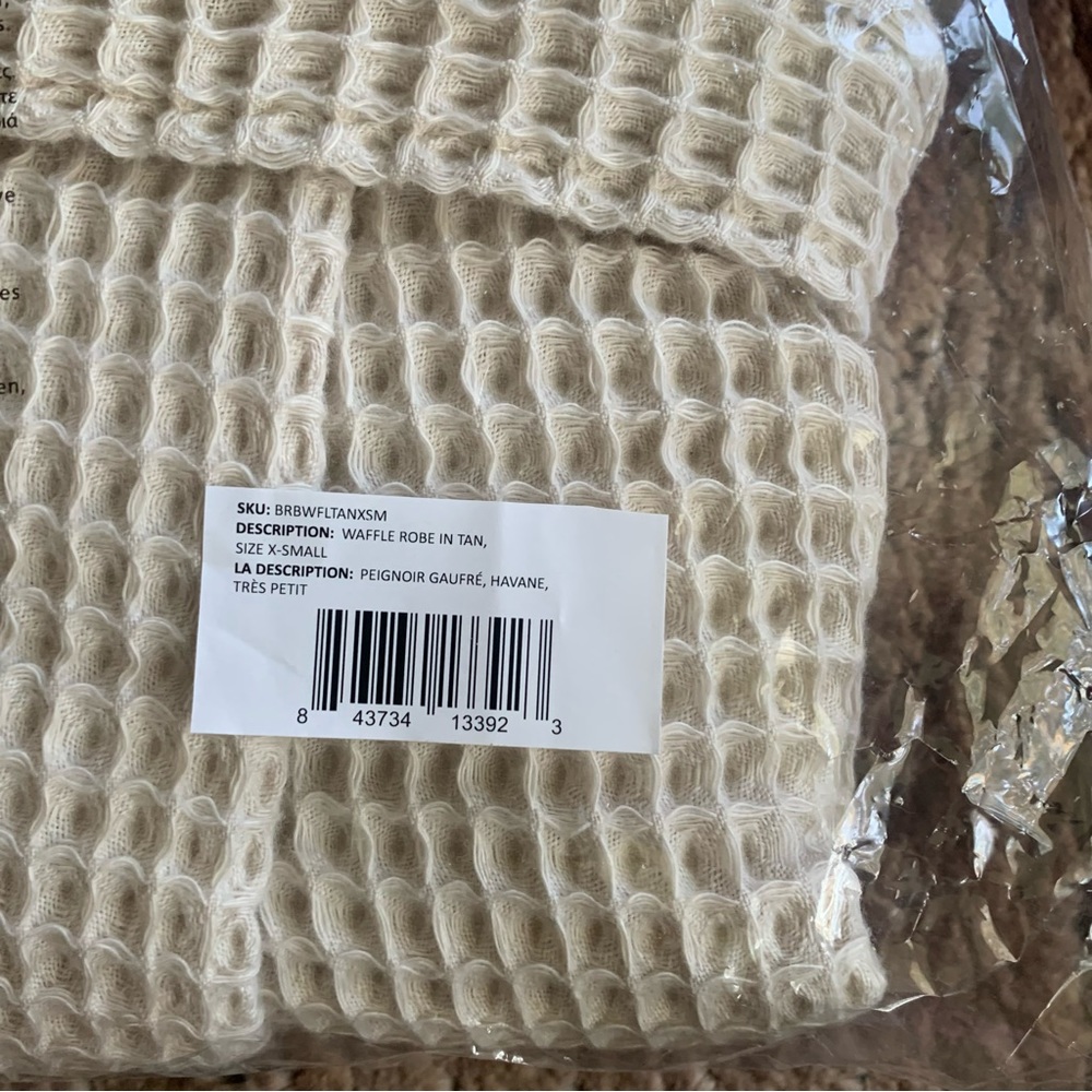 Parachute Waffle Robe Tan - Picture 4 of 4